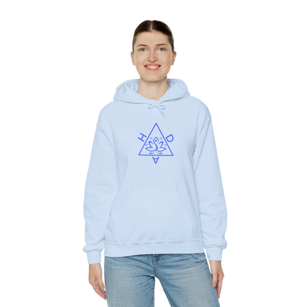 Fitness HDA hoodie, Hot Divas Accessories heavy blend hoodie with Kangaroo pocket, full colour, 6 colours, 50% Cotton and 50% Polyester.