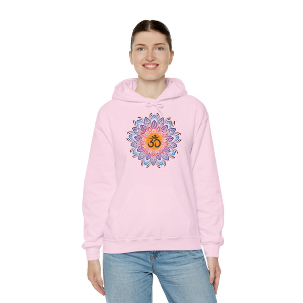 OM symbol Hoodie, Mandala Hoodie, Unisex Heavy Blend™ Hooded Sweatshirt, Kangaroo pocket, Top quality, Different Colours, Different Sizes, AU warehouse.