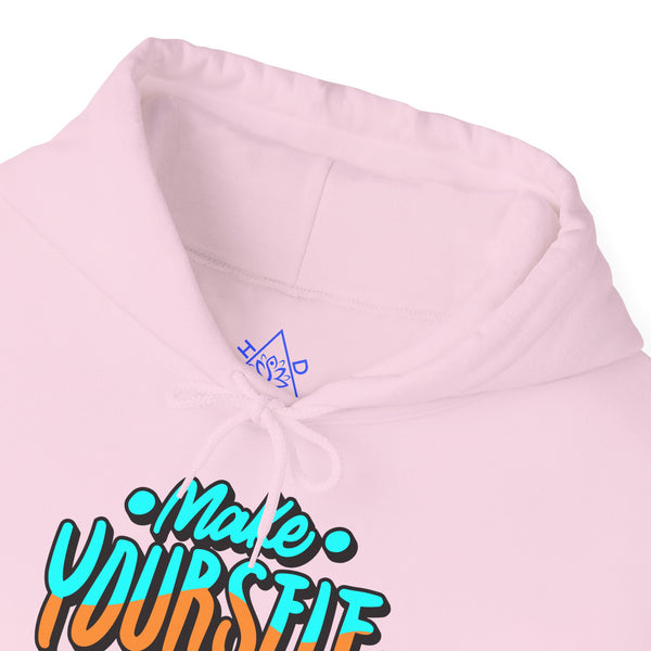 Make yourself a priority Hoodie, Gym Hoodie, Heavy Blend™ Hooded Sweatshirt, Kangaroo pocket, 6 colours, AU warehouse.