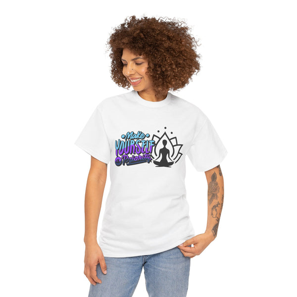 Lotus symbol T-shirt, Good vibes T-shirt, Top quality Cotton, 8 colours, different sizes, AU post.