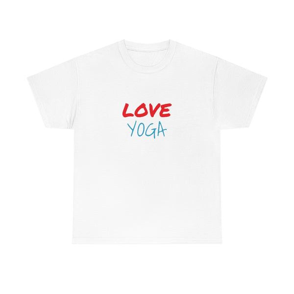 Yoga T-Shirt, Love Yoga T-Shirt 100% Cotton, 5 colours, AUS - USA warehouse