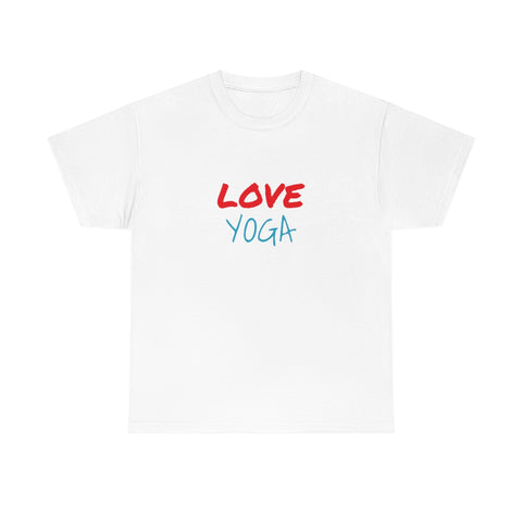 Yoga T-Shirt, Love Yoga T-Shirt 100% Cotton, 5 colours, AUS - USA warehouse