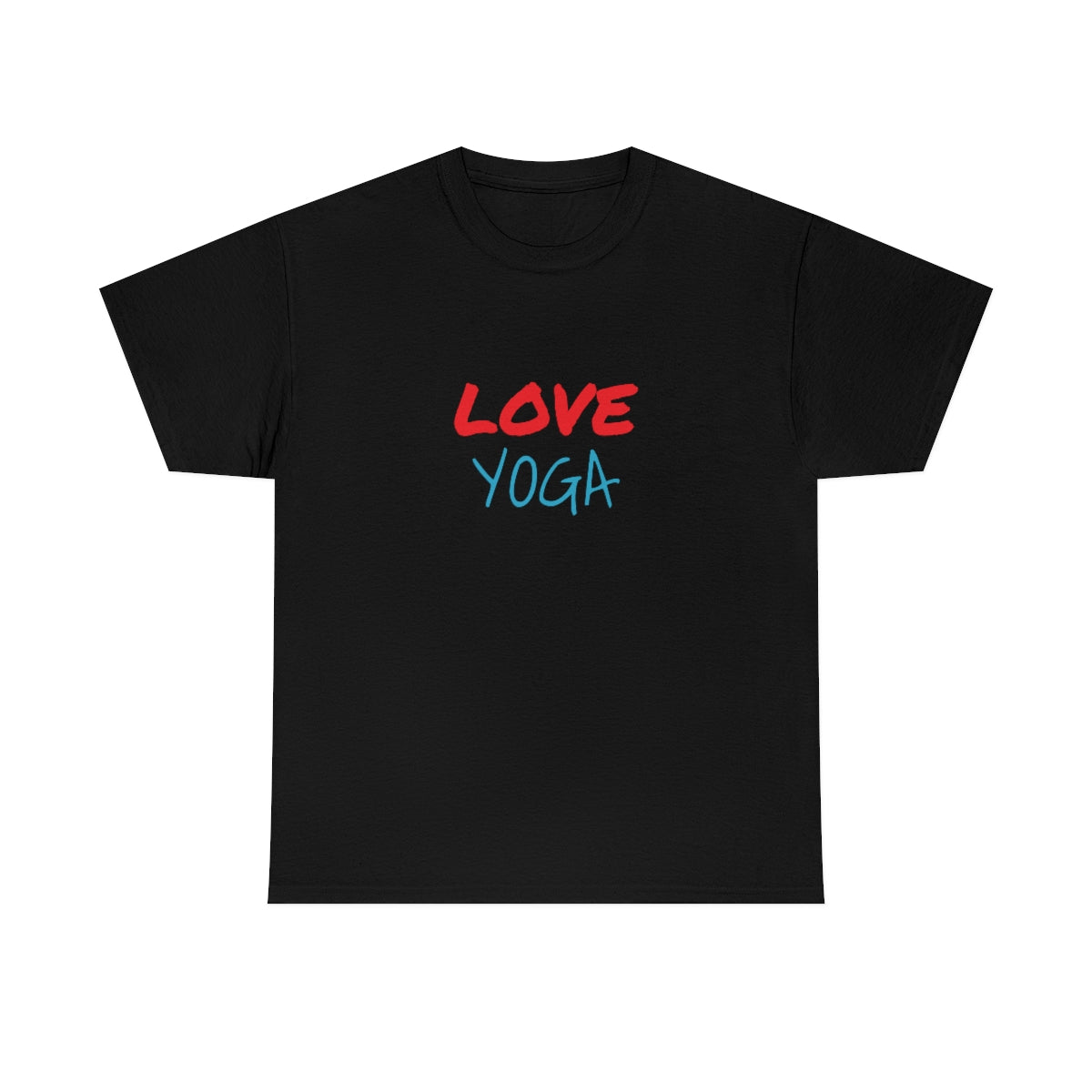 Yoga T-Shirt, Love Yoga T-Shirt 100% Cotton, 5 colours, AUS - USA warehouse