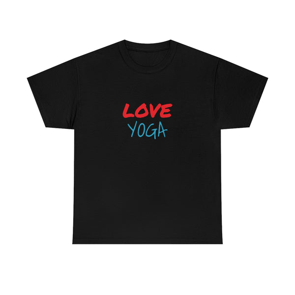 Yoga T-Shirt, Love Yoga T-Shirt 100% Cotton, 5 colours, AUS - USA warehouse