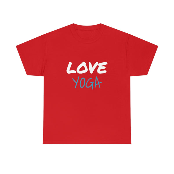 Yoga T-Shirt, Love Yoga T-Shirt 100% Cotton, 5 colours, AUS - USA warehouse